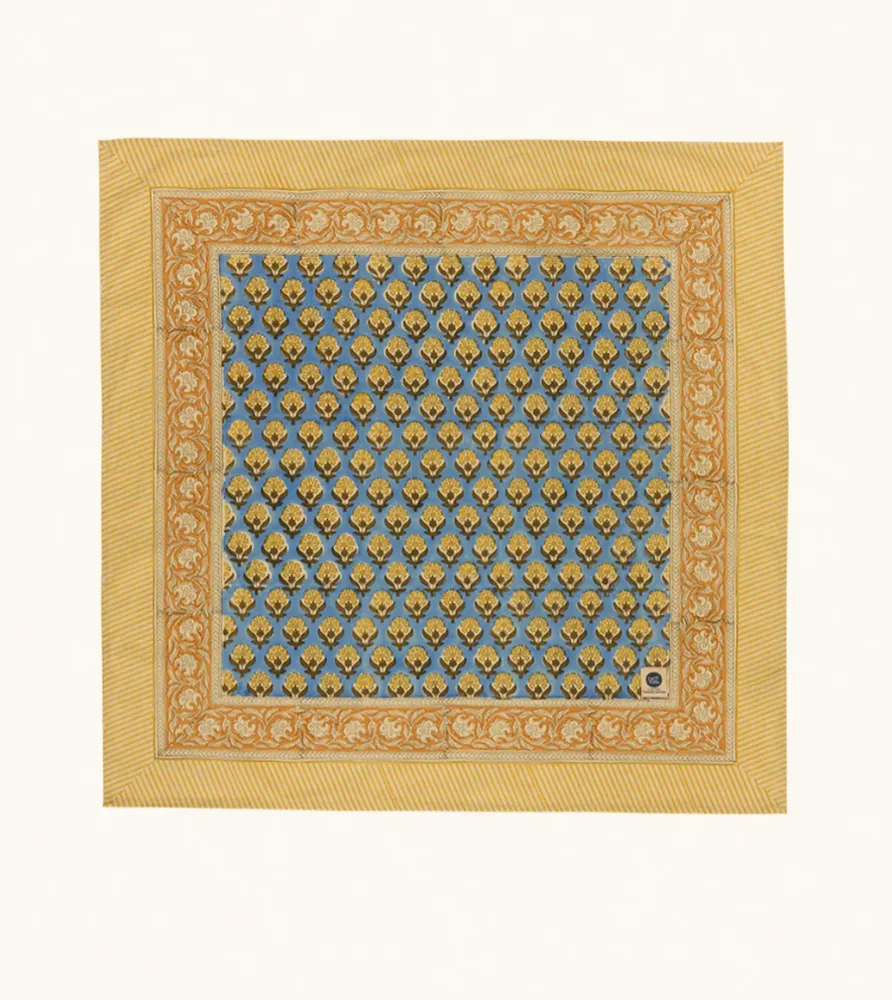 Doing Goods Throw Blauwe Emma Balkon Plaid Mini