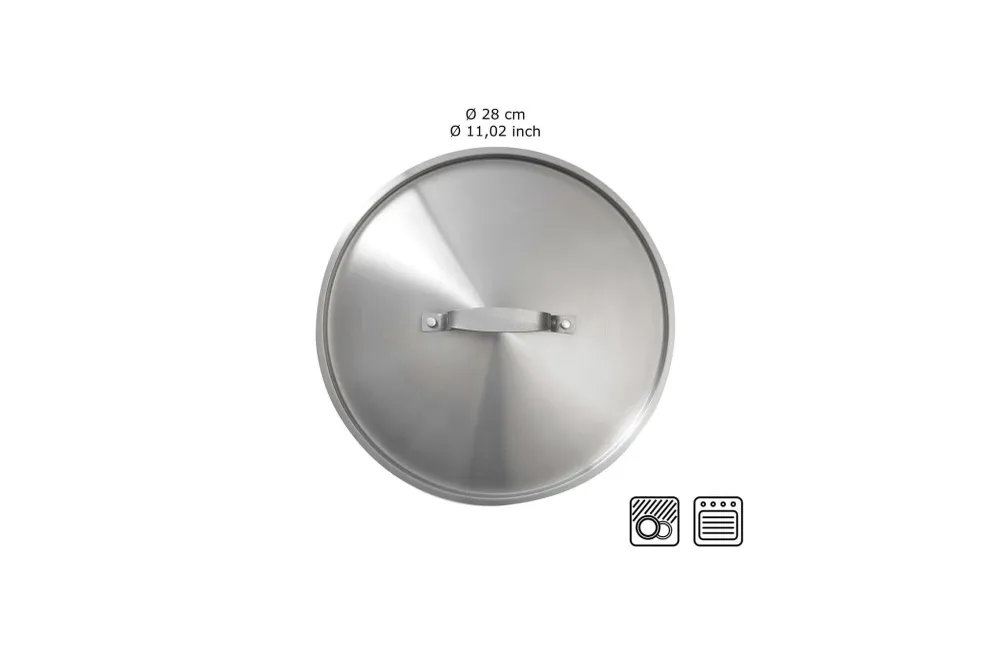 Skottsberg Deksel Ø28cm 'Stainless steel'