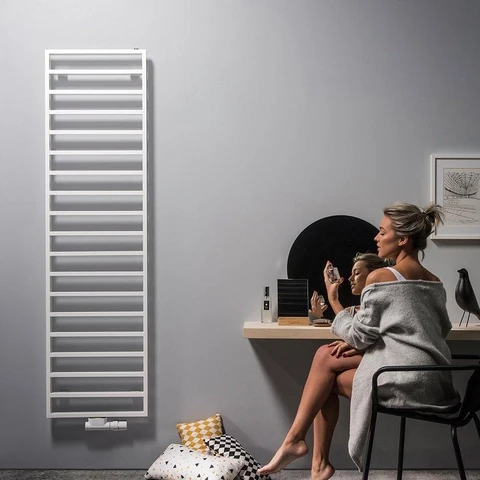 Vasco | Bathline | BA | Designradiator | Horizontaal | 182x60cm | 974W | Aansluiting 1188 | Wit
