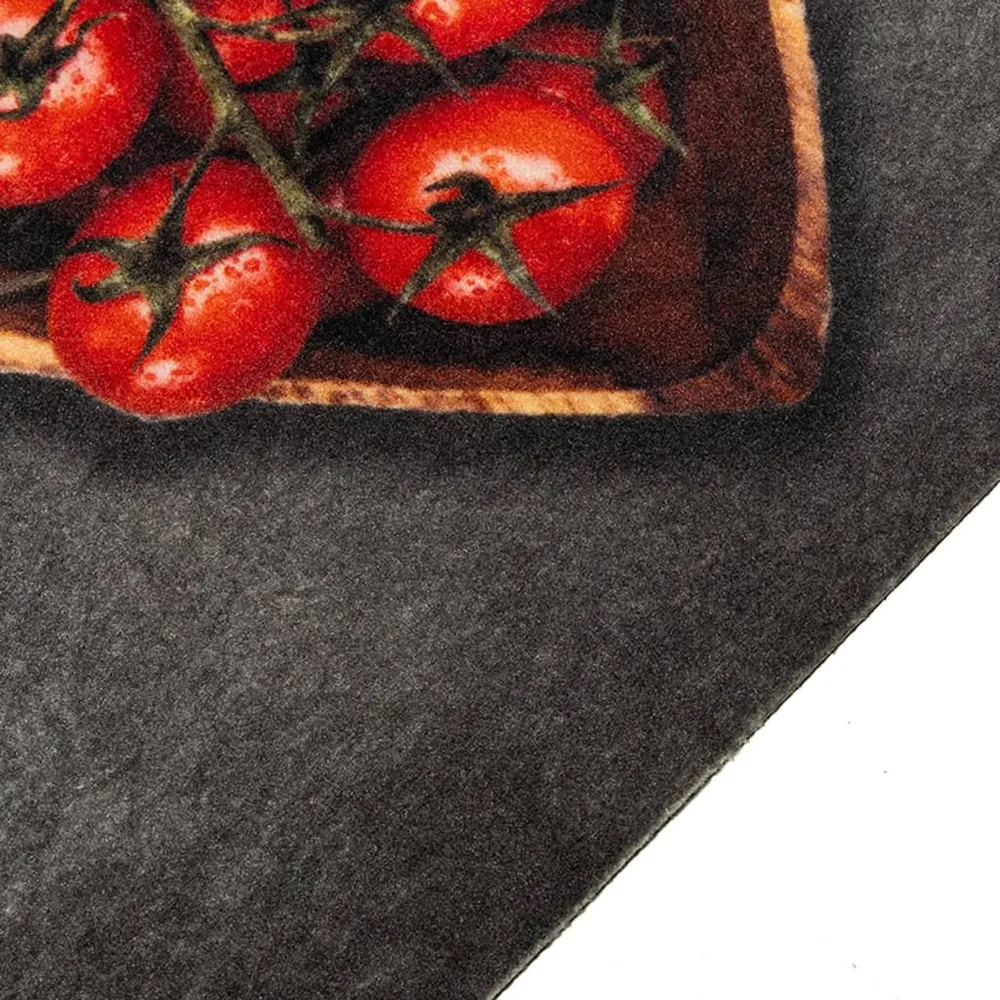 Keukenmat Wasbaar Kooktekst Fluweel Koken vidaXL