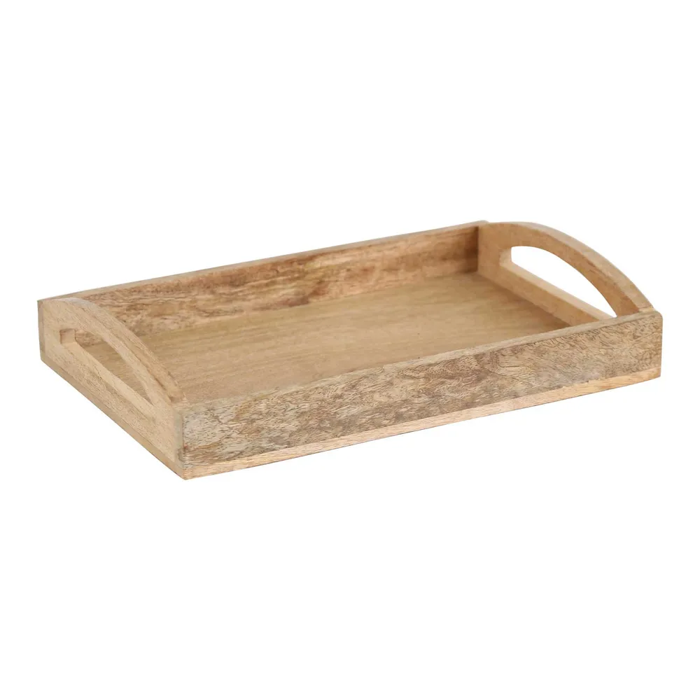 Houten dienblad HTB2, set van 2