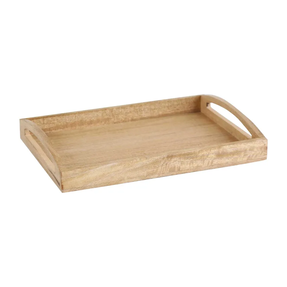Houten dienblad HTB2, set van 2