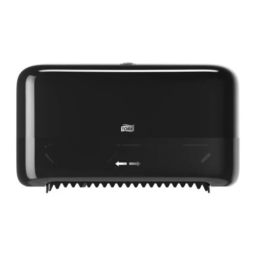 Tork Elevation twin coreless toiletpapier dispenser zwart