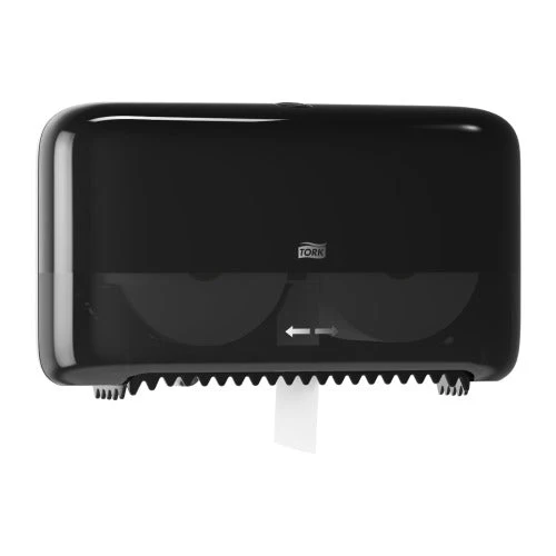 Tork Elevation twin coreless toiletpapier dispenser zwart