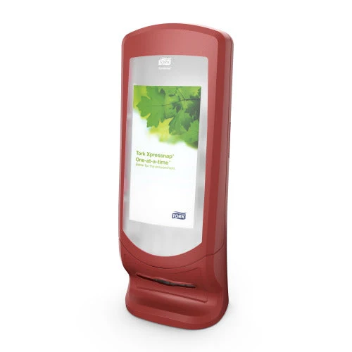 Tork Xpressnap stand napkin dispenser rood