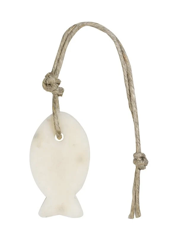 Zeep Hanger Vis wit
