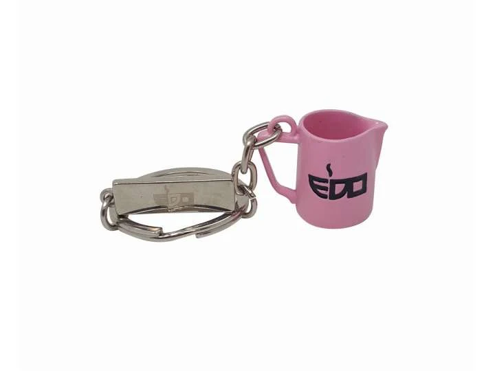 POT KEYRING - Pink Edo Barista