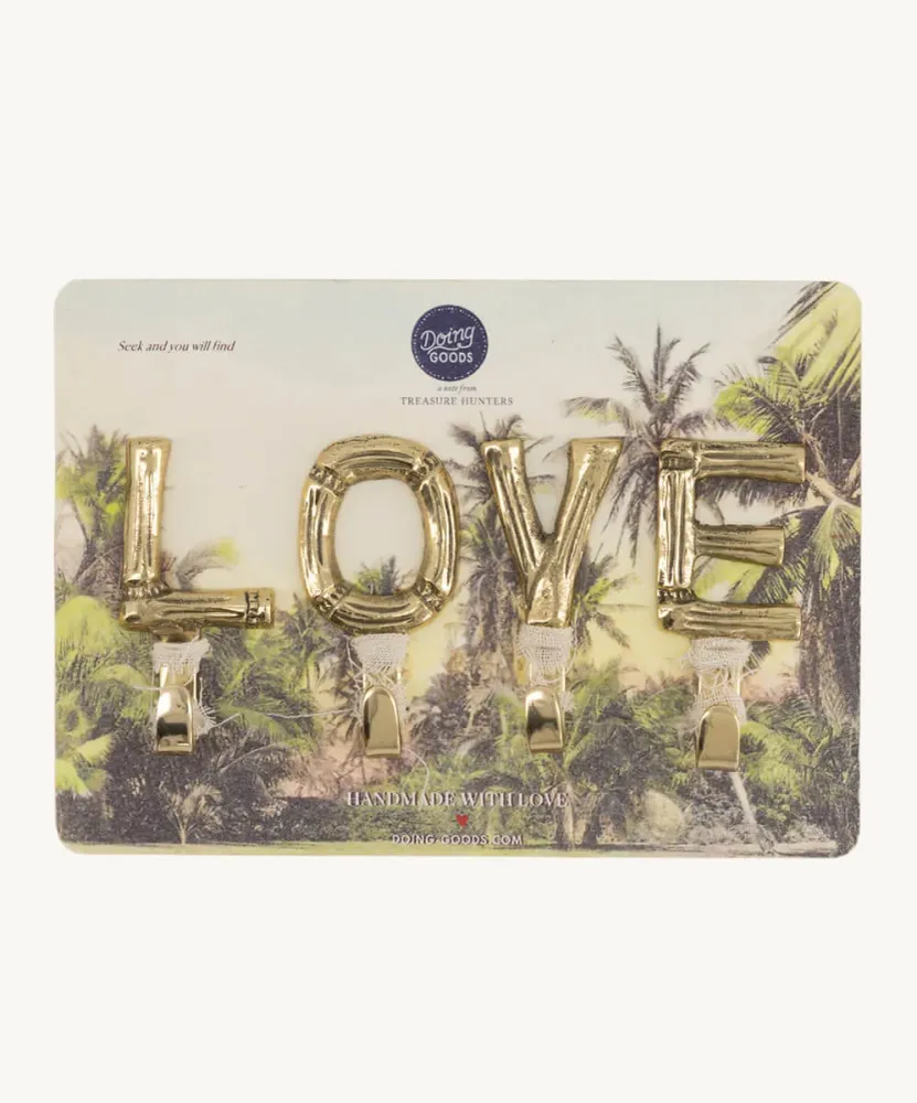 Bodhi bamboo love hook set Doing Goods