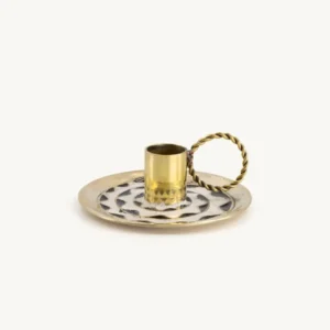Curly snake candle holder Doing Goods