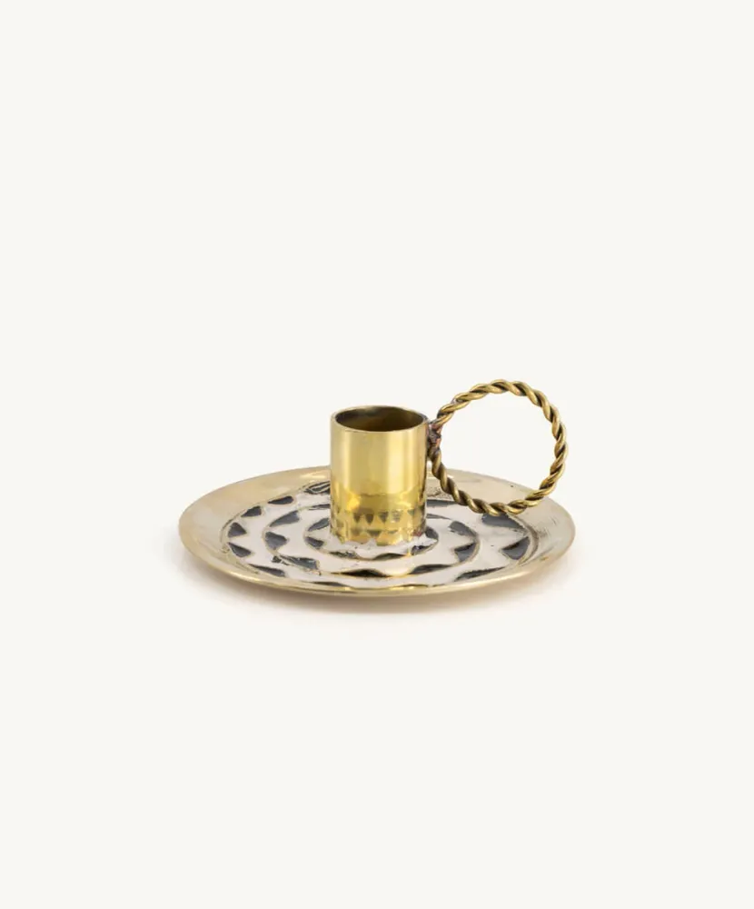 Curly snake candle holder Doing Goods