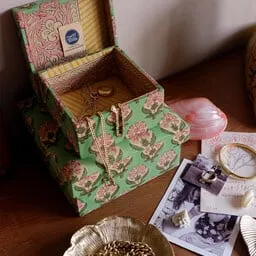 Emma fabric box square set Doing Goods