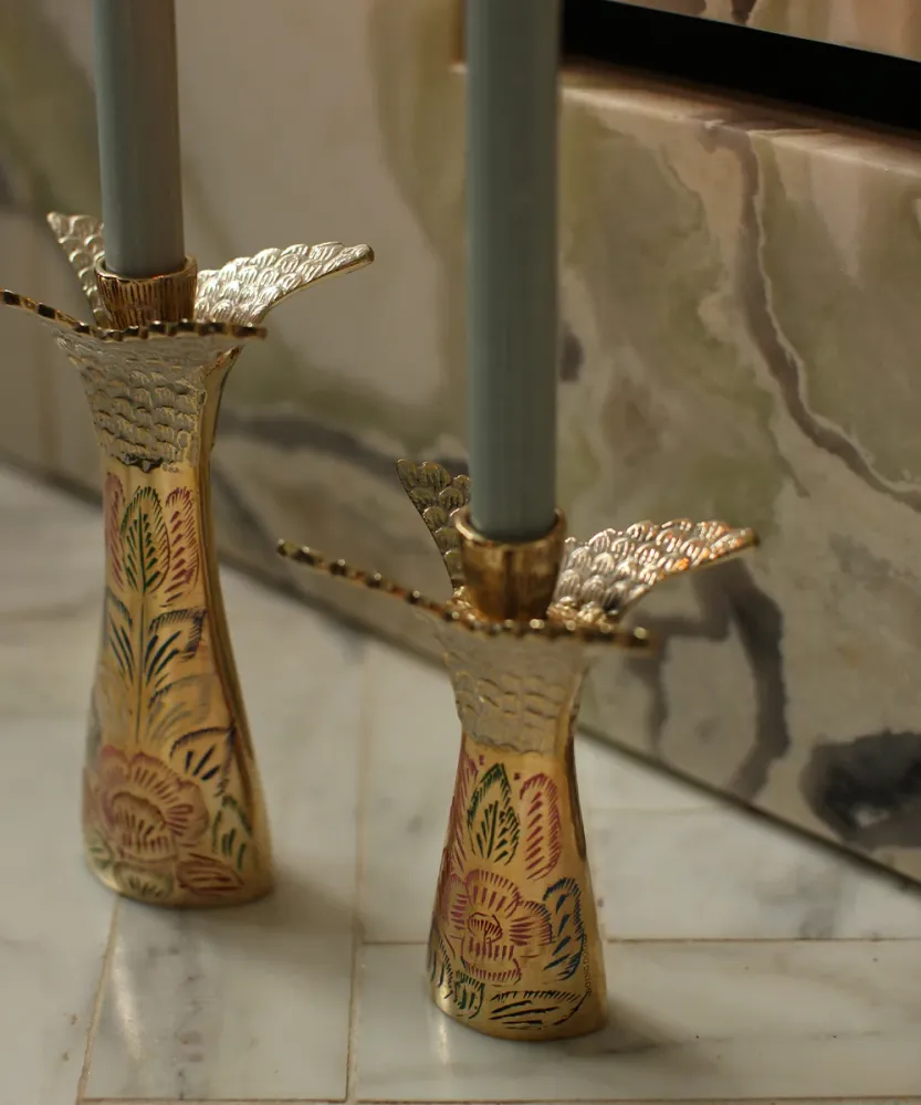 Miracle fish candle holder large Doing Goods