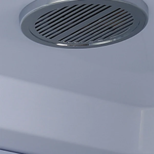 Hand Shower Stall Semi-Frameless Single Sliding Rectangle Parelmoer Frosted Shower Enclosure