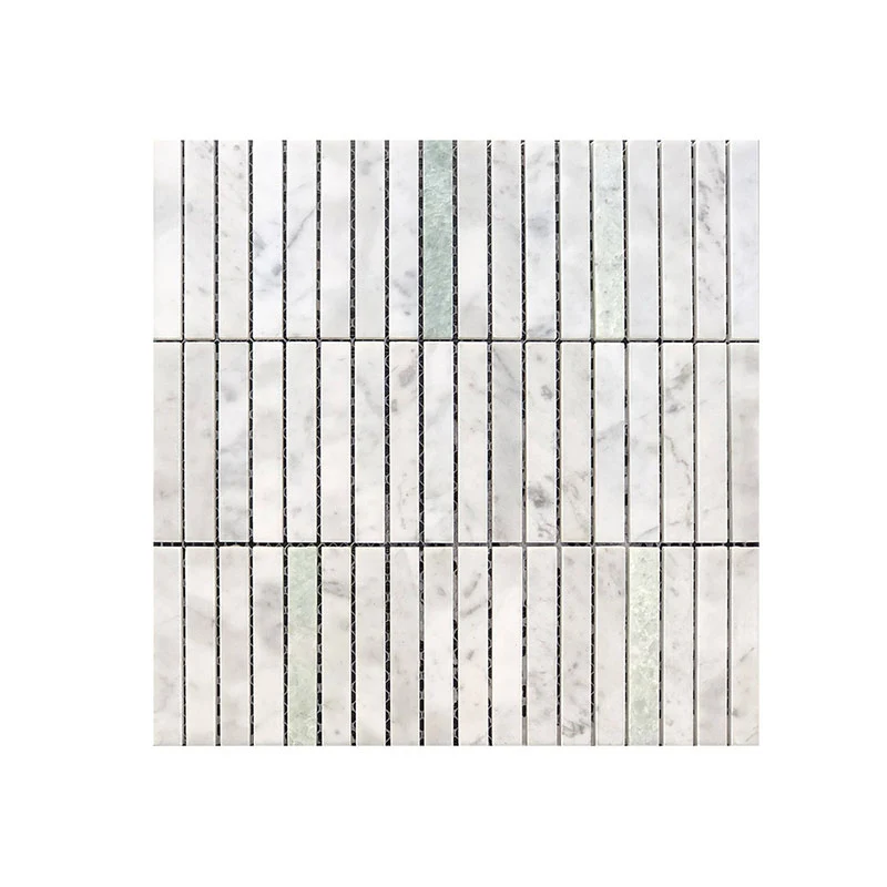Square Wall Tile Straight Edge Subway Wall Tile Scratchproof met Doseerhulp White