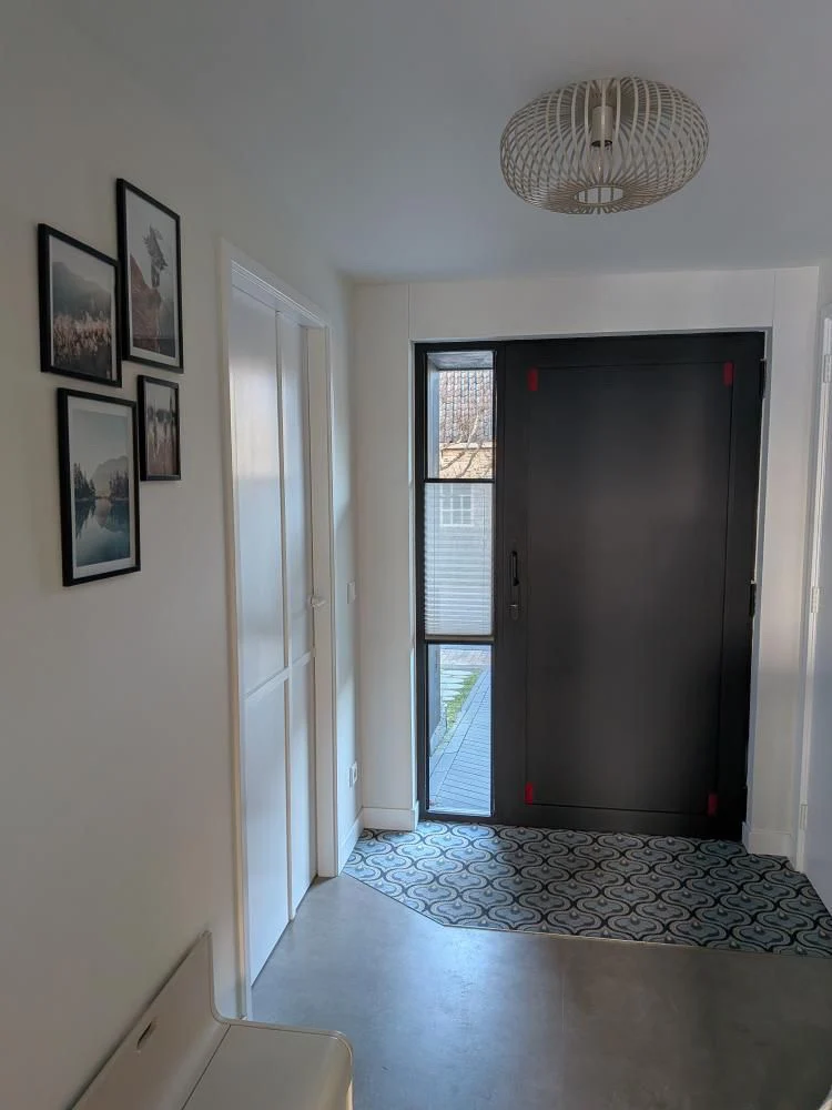 Droogloopmat op maat Ardelle Mist Bubble & Blend