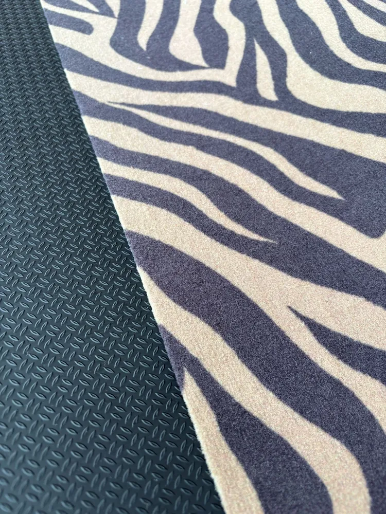 Droogloopmat Safari Noir - Op Maat Bubble & Blend