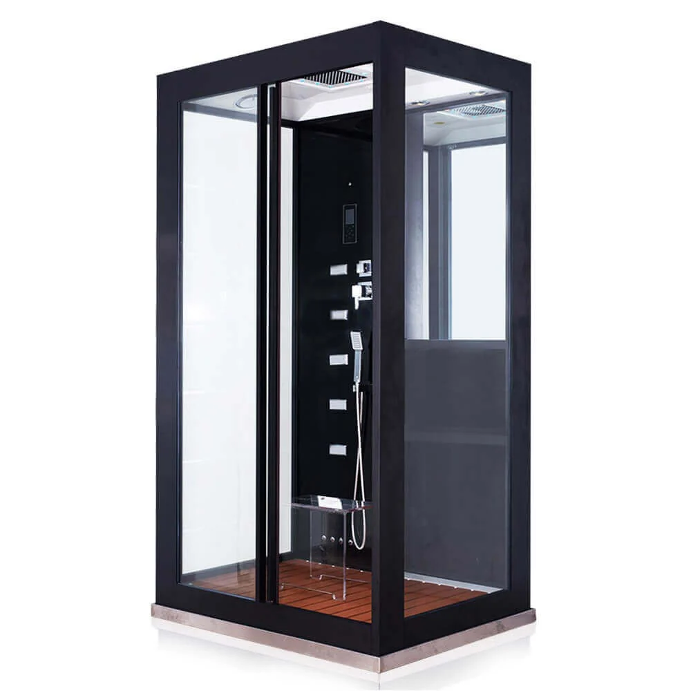 Home Deluxe Stoomdouche LUXORY XL Zwart