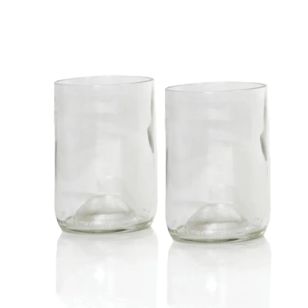 Rebottled glazen clear 2-pack
