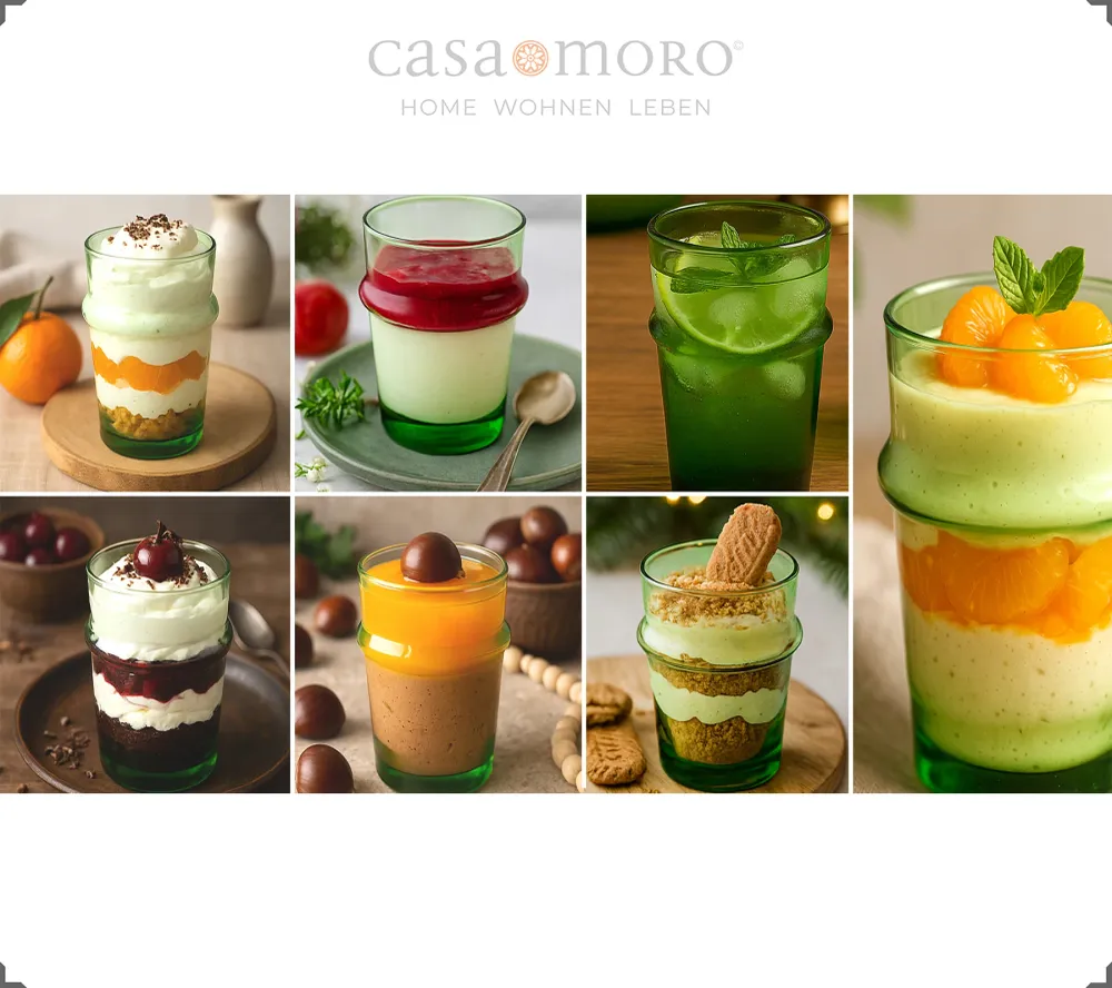 Cappuccino glazen set