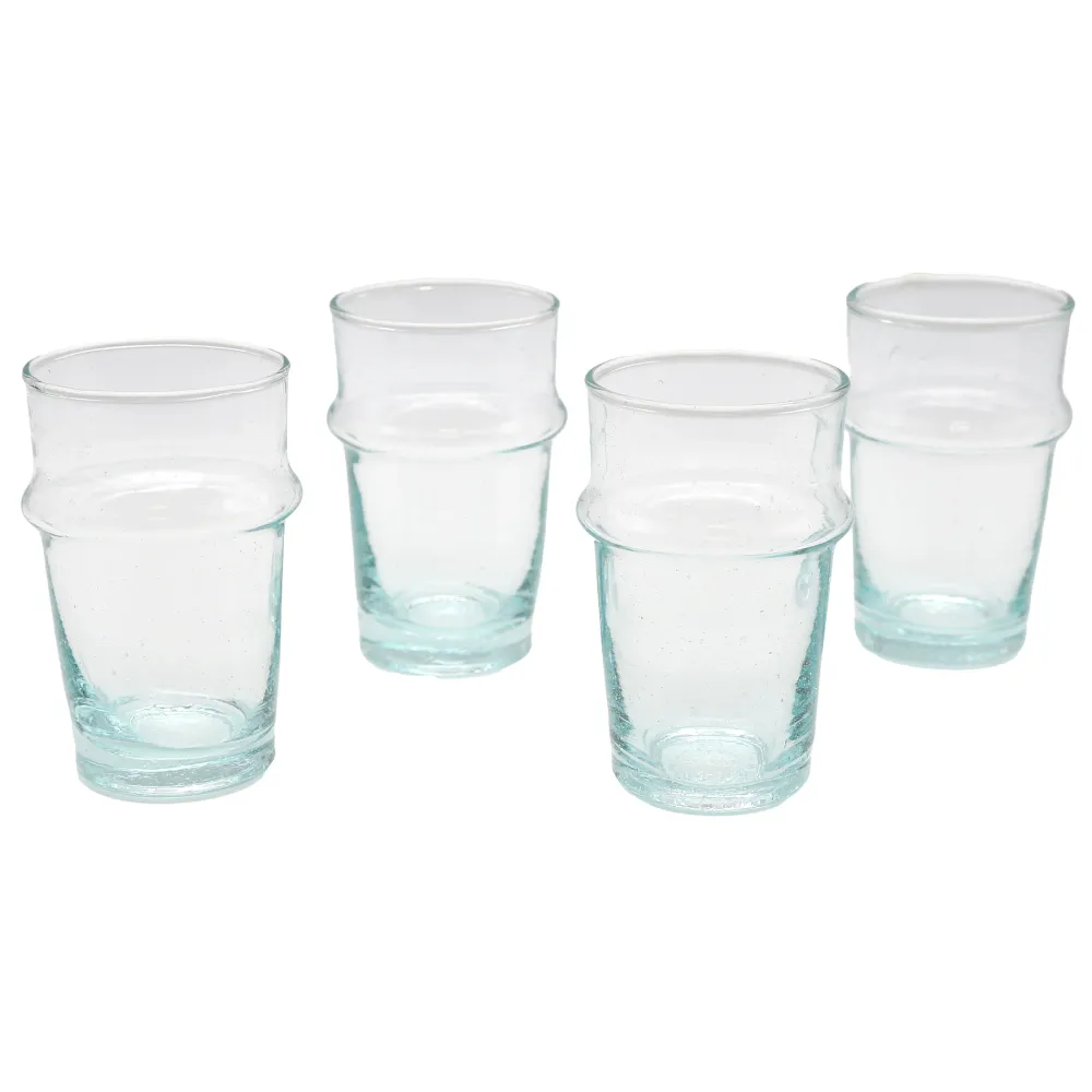 Koffieglazen ingesteld