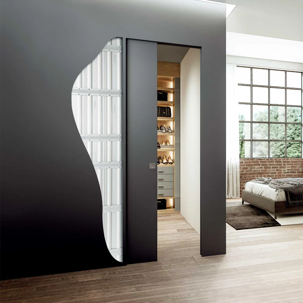Tegenframe Scrigno Essential Dubbele deur gipsplaat h2100
