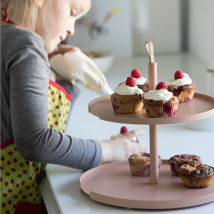 DesignBite Big Hug etagère / cakestand 2 levels grijs