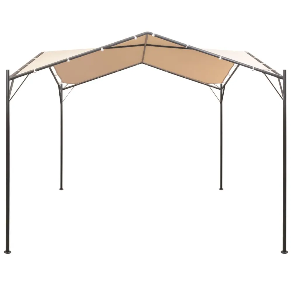 Prieel 3x3 m staal natuurtint | Snel Thuisbezorgd