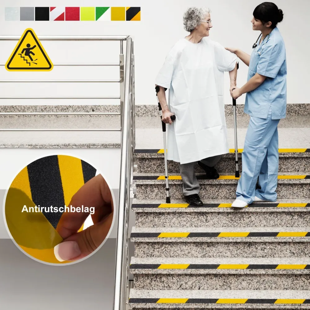 Antislip gevarentape | zelfklevend | rollen