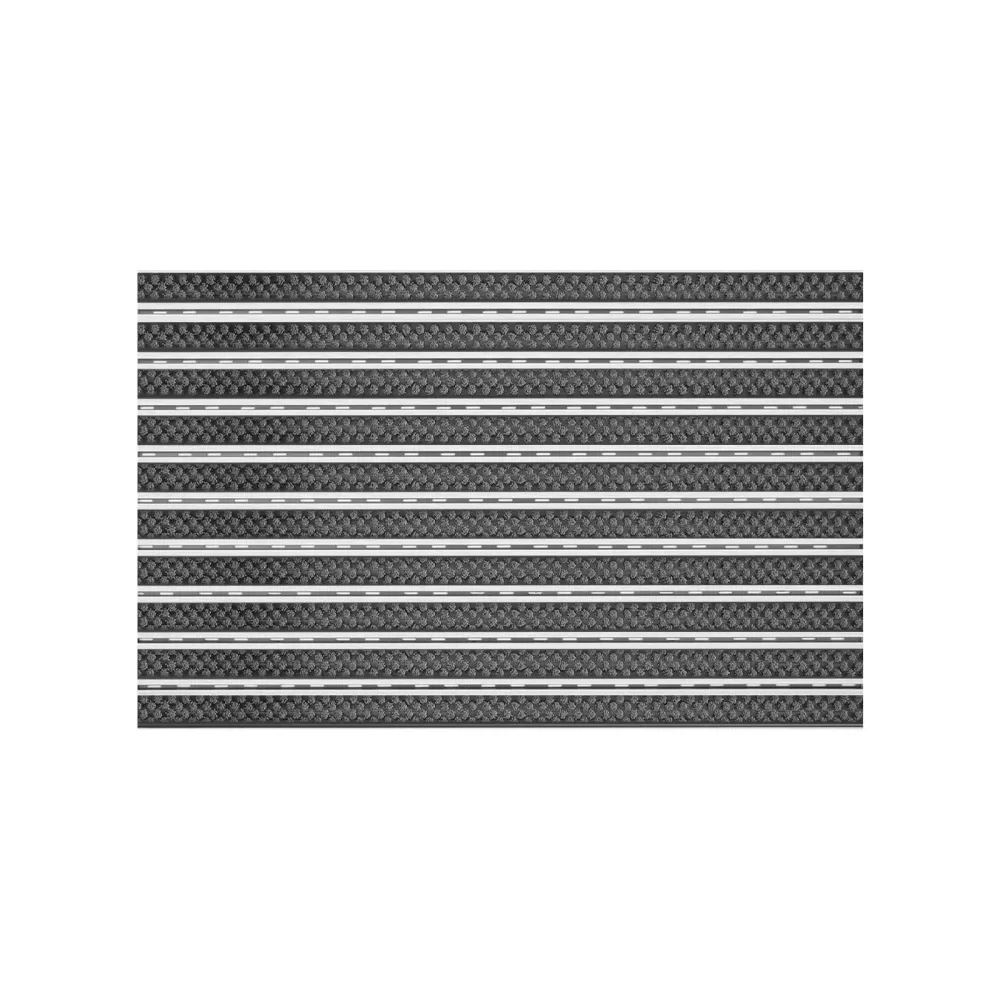 Aluminium deurmat | Aluflex SR Brush | 25 mm | op maat