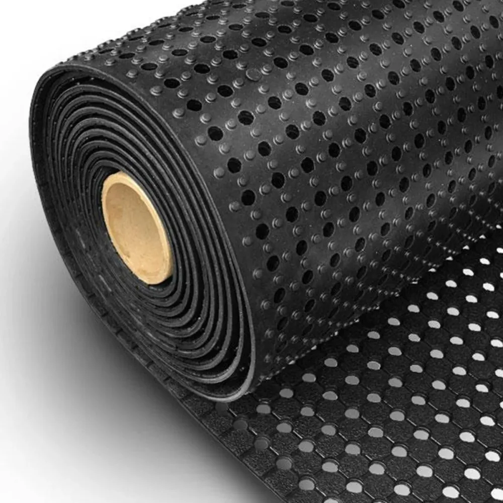 Antislip-rubber loper voor natte ruimtes | Poolrunner | op maat
