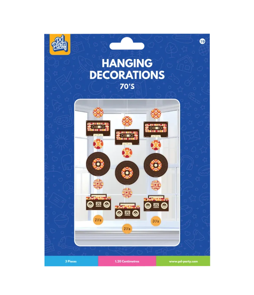 Hanging decorations 70s