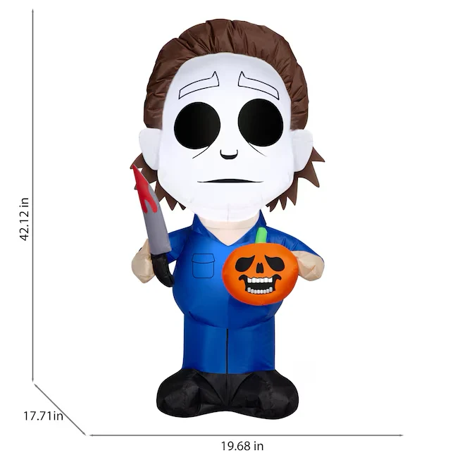 Voor alle modellen 3.5-ft LED Michael Myers Inflatable