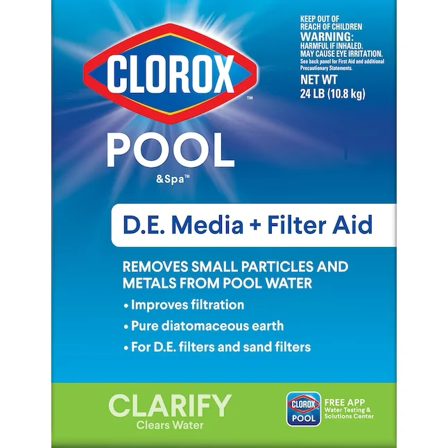 Clorox Pool&Spa 24-lb D.E. Pool Filter Aid met CE-Keurmerk