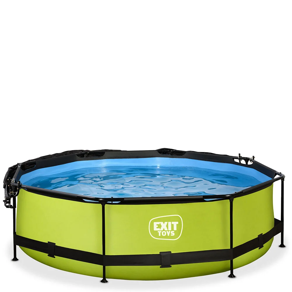 EXIT Lime 300x76 pool filter pump and awning - mosgroen