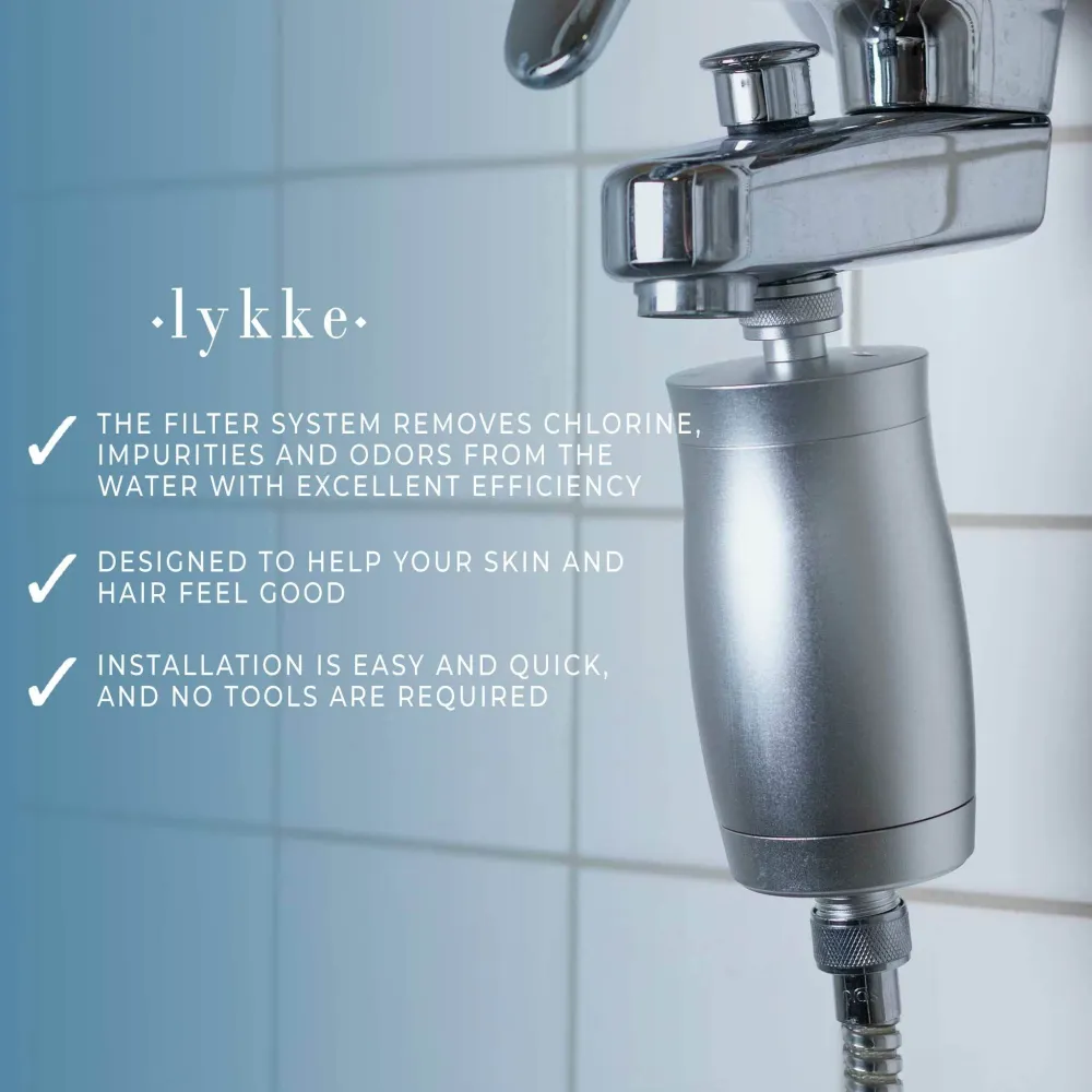 Lykke Shower filter, kwikzilver