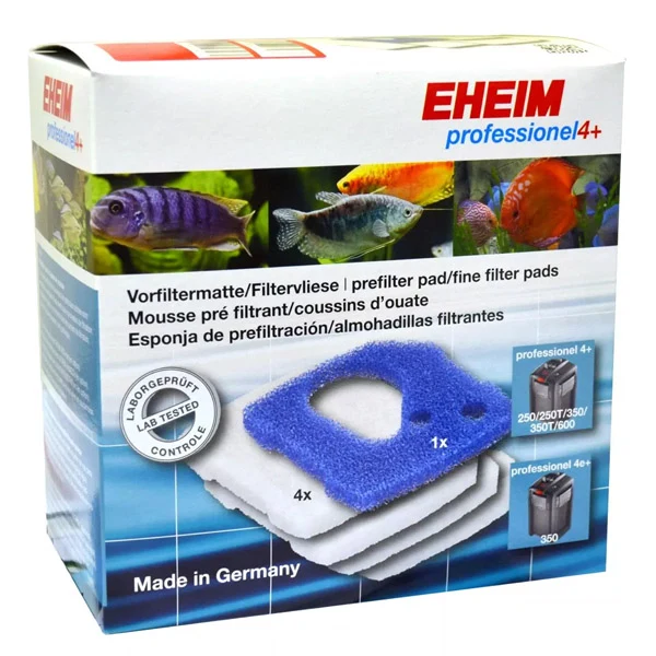 Set blauwe schuimkussens en eheim wadding - veel van 5 voor professionele 4+