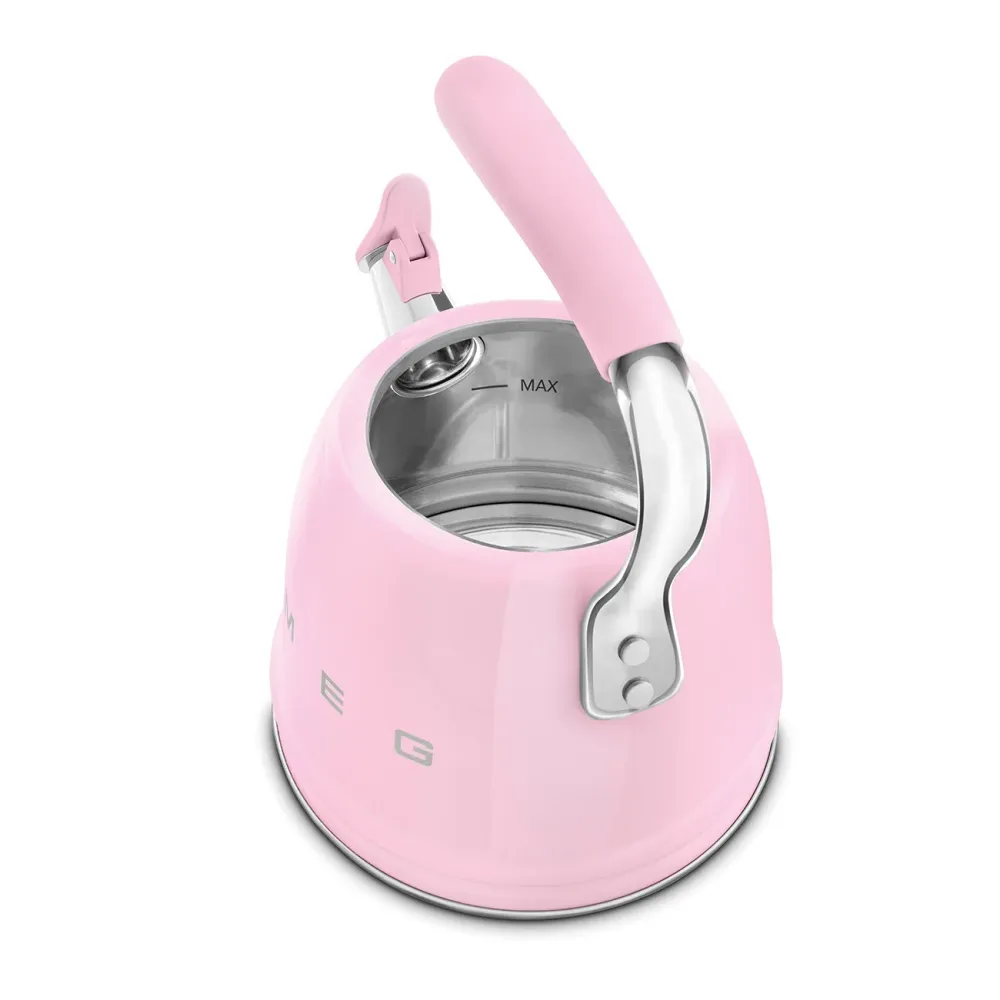 SMEG Fluitketel 2,3L 'Roze' WKF01PK