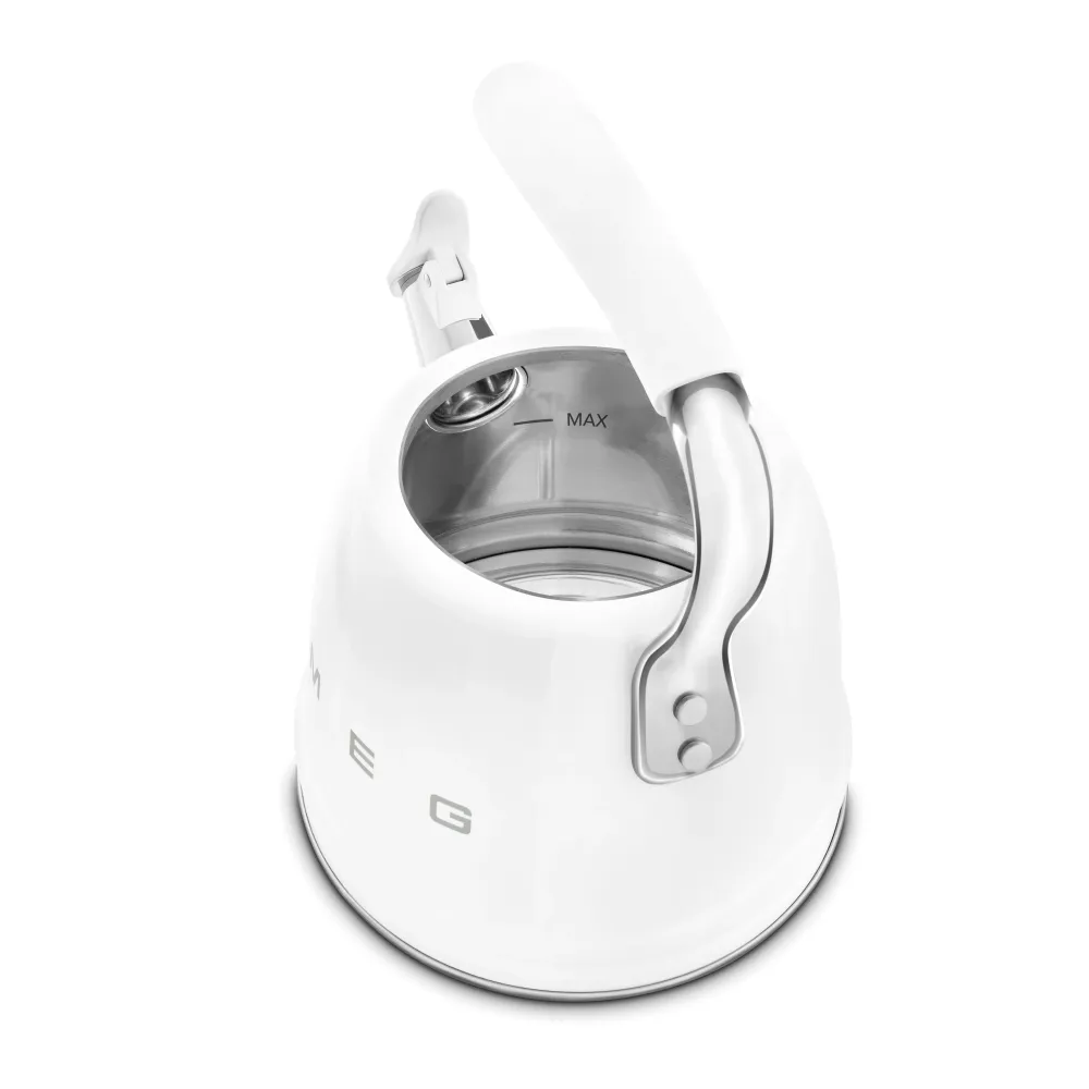 SMEG Fluitketel 2,3L 'Wit' WKF01WH