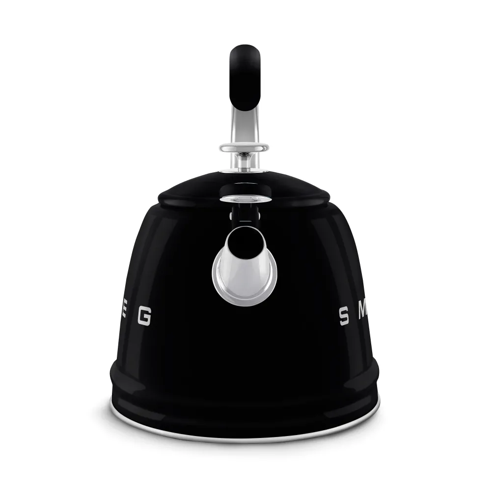 SMEG Fluitketel 2,3L 'Zwart' WKF01BL