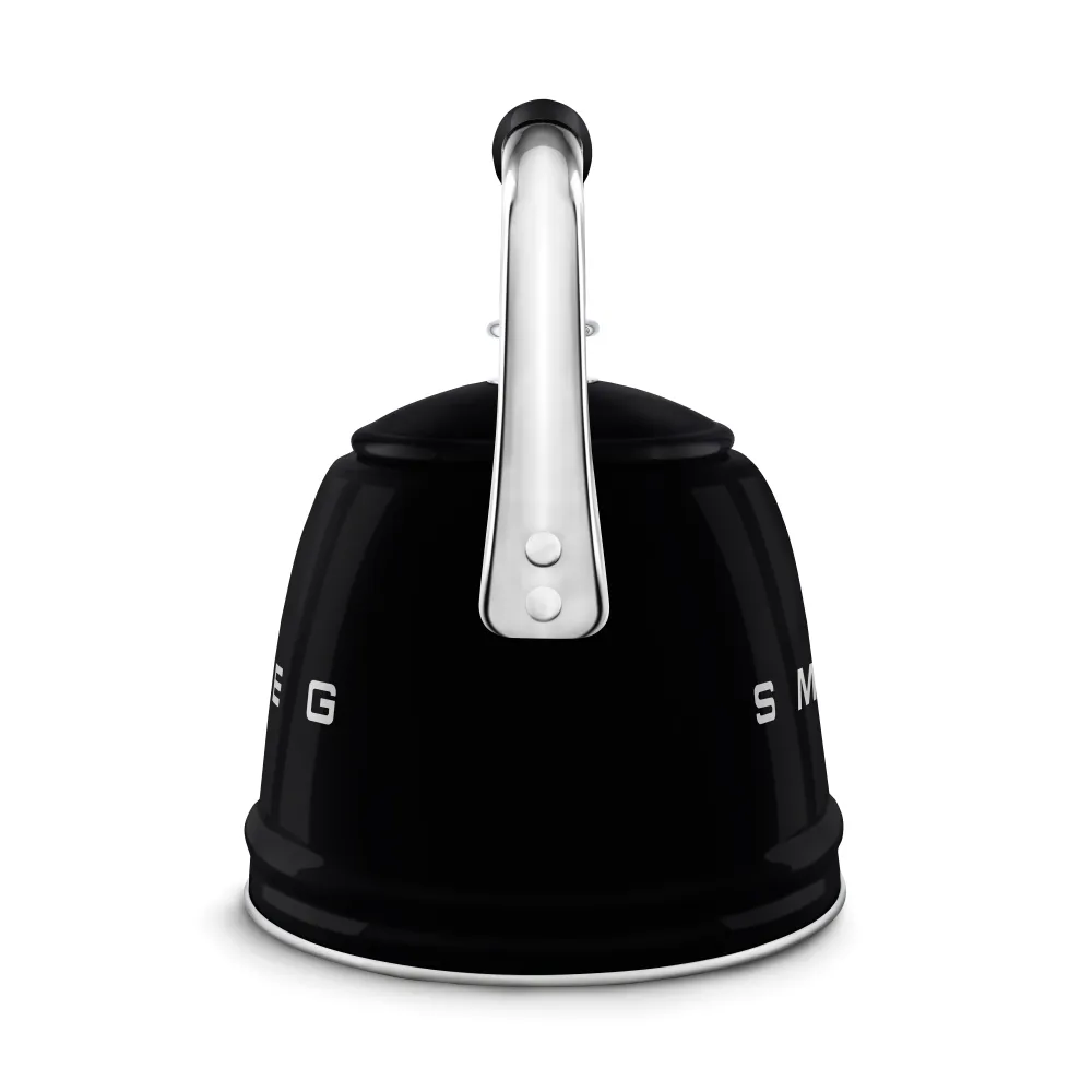 SMEG Fluitketel 2,3L 'Zwart' WKF01BL