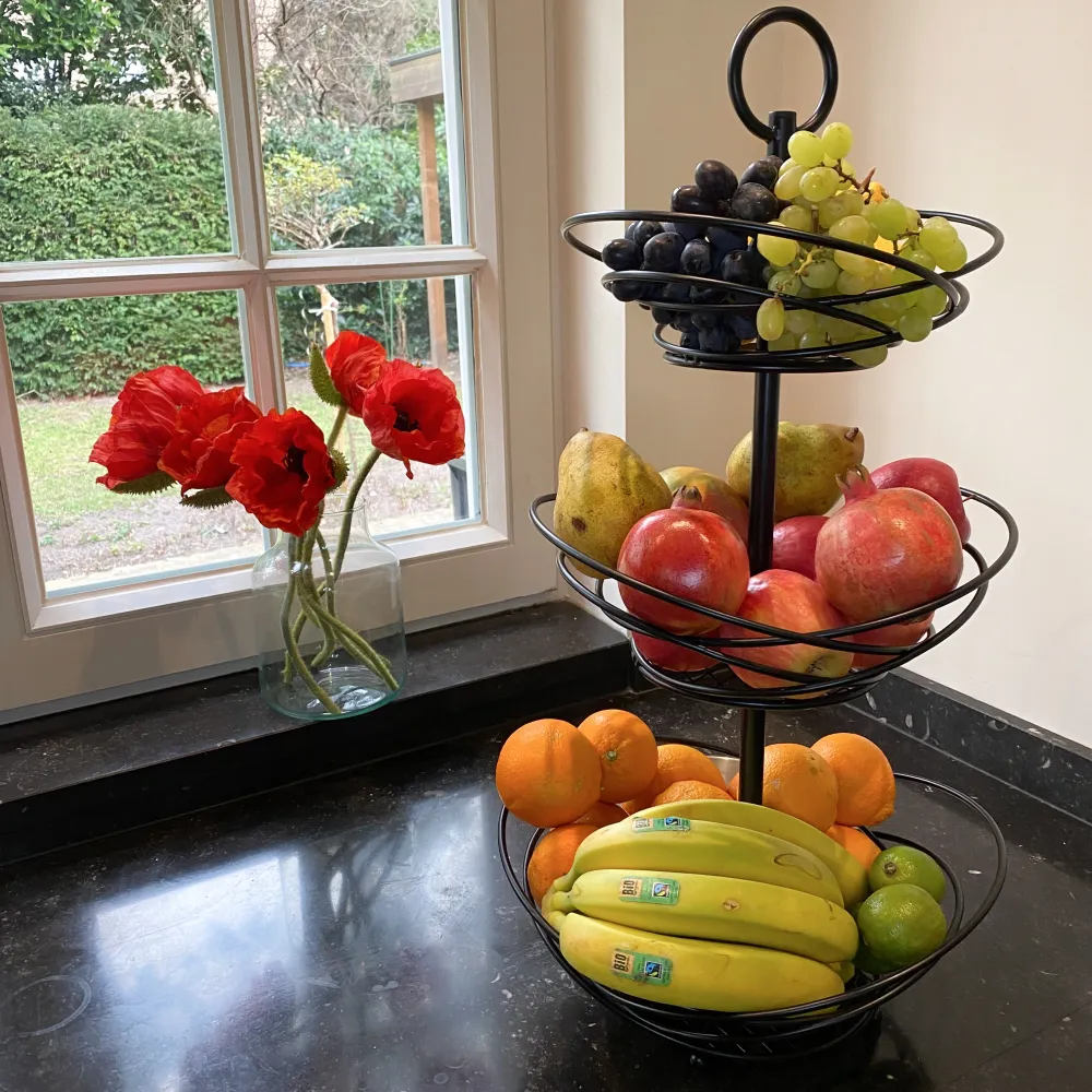 Fruitmanden - Fruit étagère 3-laags Chefs Cuisine