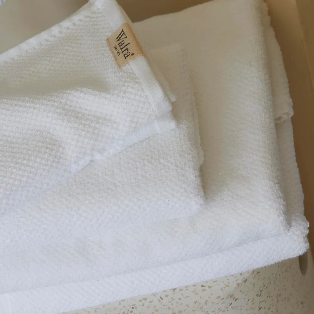 Gastendoekset Soft Cotton Popcorn set van 6 stuks Walra