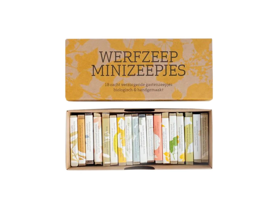 Minizeepjes 18 stuks| Werfzeep