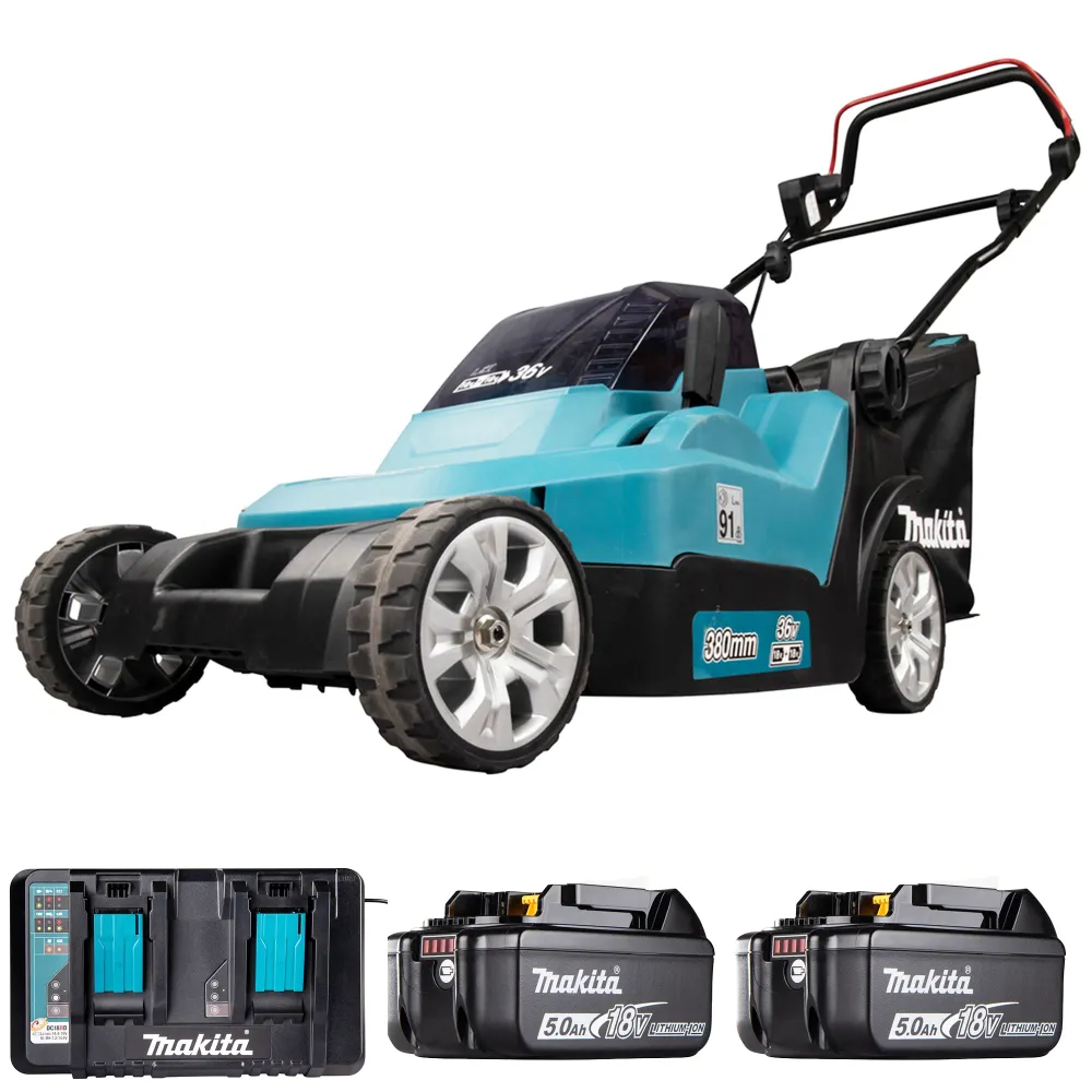 Grasmaaier Makita DLM382PM2 18Vx2 4Ah