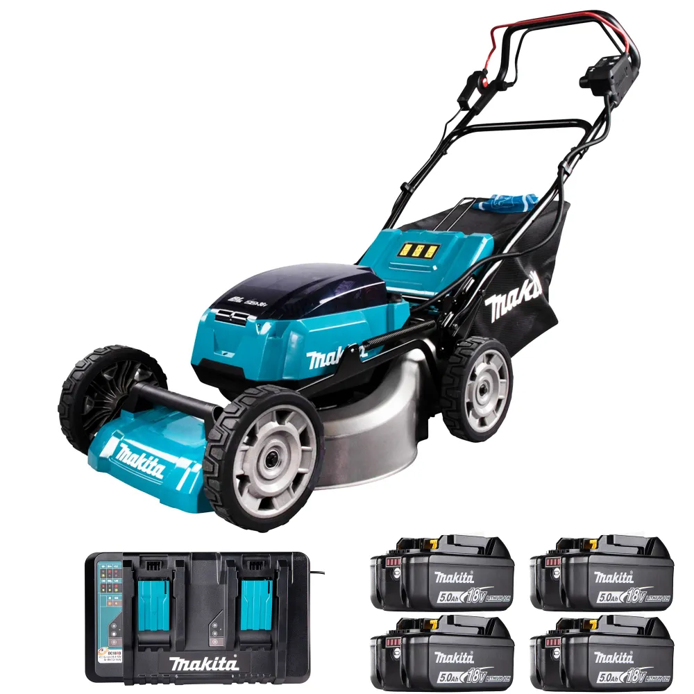 Grasmaaier Makita DLM462PT4 18Vx2 5Ah