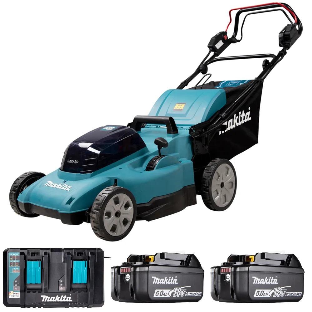Grasmaaier Makita DLM481PT2 18Vx2 5Ah
