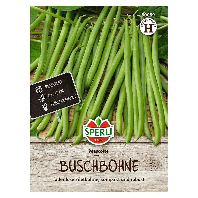Sperli Groentezaden - Phaseolus vulgaris var. nanus 5 Verschillende Kleuren