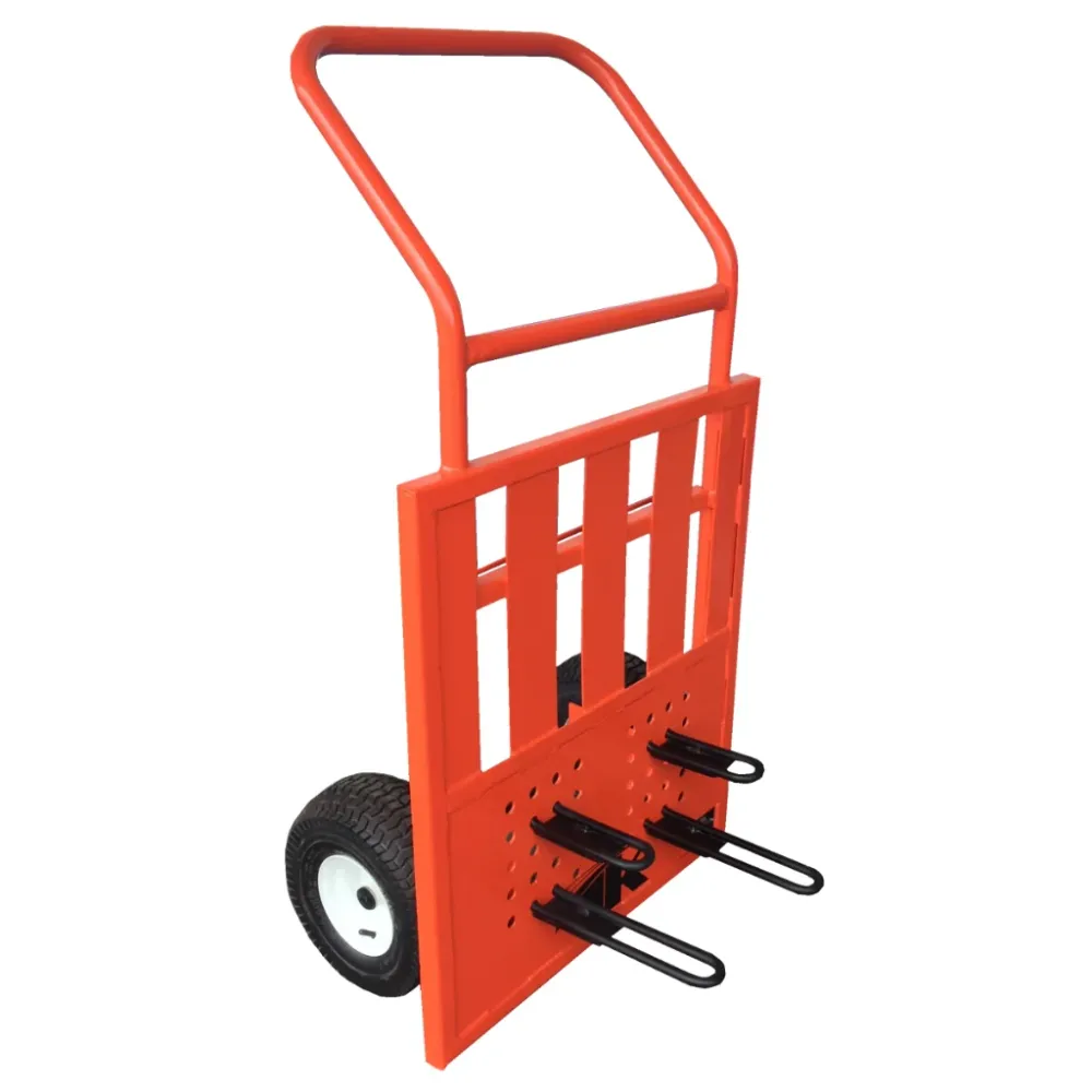 TK Equipment BBC600 Block & Brick Cart, outside wijd Tires (8" & 13" forks included)
