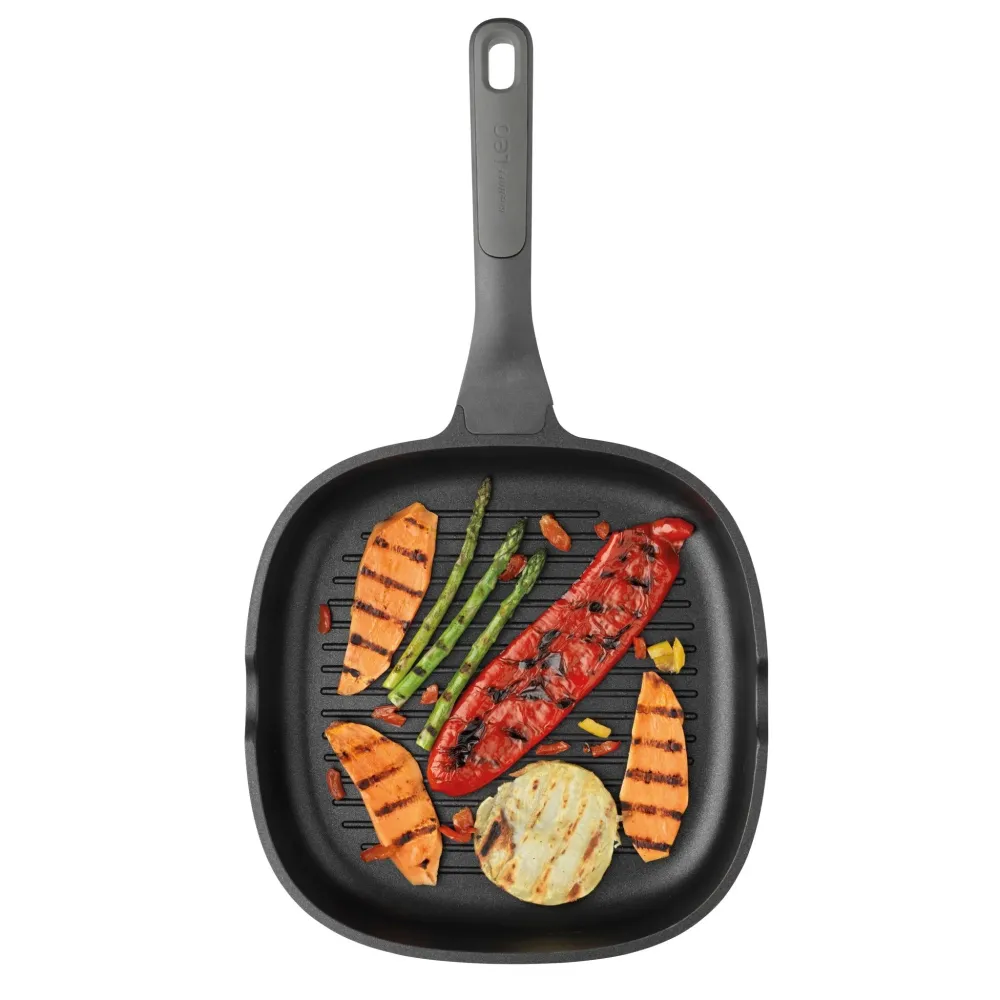 LEO Grillpan antikleef Stone+ - Ø 26cm