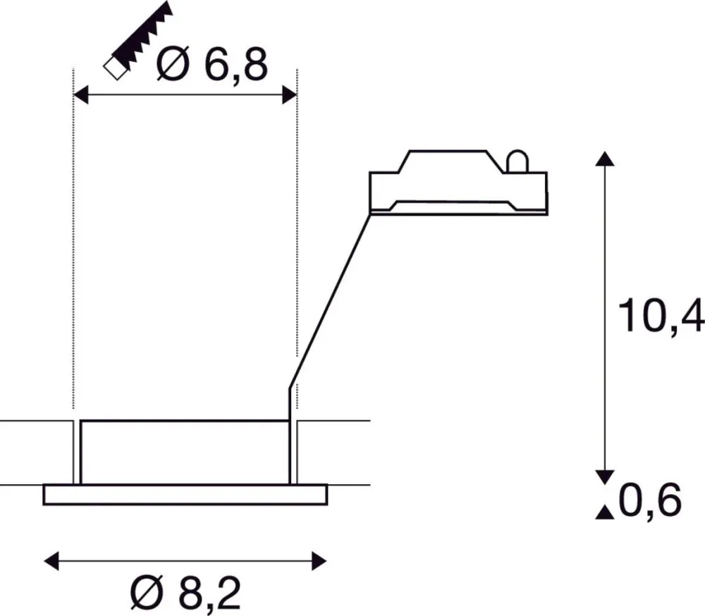 SLV Buitenlamp DOLIX OUT IP65 Grijs